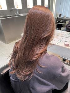 #ピンクベージュ#レイヤーカット - KENJE横浜-Smart Salon-掲載