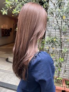 ＃韓国ヘア#レイヤーカット＃ピンクベージュ - KENJE横浜-Smart Salon-掲載