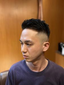 銀座　理容室　ショートアップバングフェード - ヘアーモードキクチ 銀座店掲載