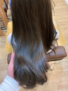 お客様髪質改善データその（マットグレージュ） - Grand × AtlierDonguri掲載