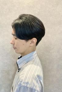 メンズセンターパート×刈り上げマッシュ☆ - 半個室型美容室 Sourire 西新店掲載
