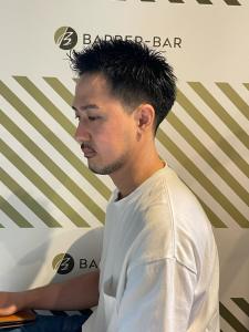 大人の刈り上げスタイル【BARBER-BAR】 - バーバーバー赤羽掲載