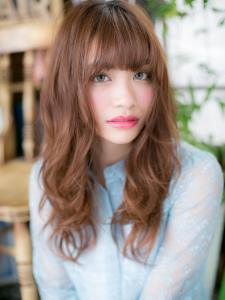 色っぽバイヤージュ♪暖色系カラー小顔パーマ　ワイドバング - COVER HAIR & SPA bliss 浦和西口店【カバー ヘア アンド スパ ブリス】掲載