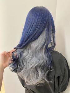 ネイビーブルー×ホワイトシルバー - Fave掲載