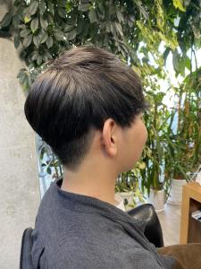 コンマヘア/アップバング/ツーブロック/パーマ/刈り上げ/ - shell吉祥寺【白髪ぼかし/ハイライト/髪質改善/縮毛矯正/ショート】掲載