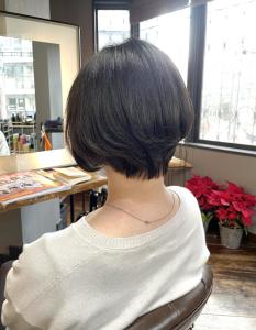 オリーブカラー・大人ショートボブ - hair＆make egerie掲載