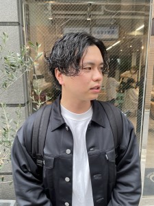 波巻パーマ　 - clam. at loRe掲載