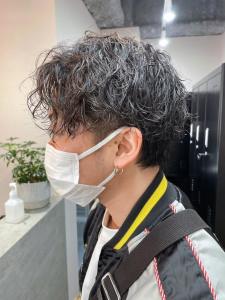 メンズパーマ ツイストスパイラル - Flag Hair 西通り店掲載