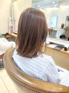 美髪カラーベージュ 結べる切りっぱなしボブ【横浜】w - Neolive aim 横浜店掲載