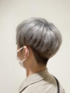 ホワイトシルバー/ダブルカラー/メンズカラー - ungu GALLERY掲載
