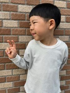 キッズカット　親子カット　男の子