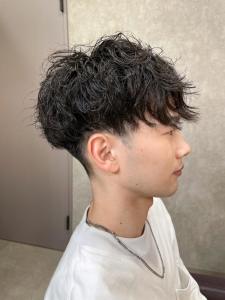 メンズパーマ　波巻きパーマ　ツイストスパイラル - Flag Hair 西通り店掲載