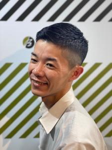 大人カッコいい20代30代40代アップバンクショート - BARBER-BAR 四谷店掲載