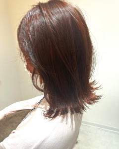 オレンジブラウン - トリート ヘアデザイン船堀店掲載