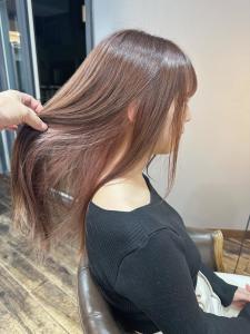 【セミディ インナーカラー ピンク 恵比寿】 - hair＆make egerie掲載