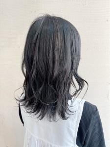 【MICHI refre店　福光柚香里】ブルーブラック - REFRE&CARE MICHI 幸町店掲載