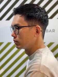 大人カッコいい30代40代50代以上アップバンクショート - BARBER-BAR 四谷店掲載