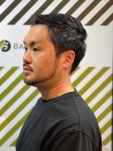 大人カッコいい30代40代50代以上アップバンクショート - BARBER-BAR 四谷店掲載