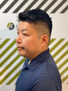 大人カッコいい30代40代50代以上アップバンクショート - BARBER-BAR 四谷店掲載