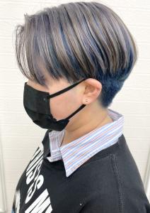 刈り上げセンター分けマッシュ - graspedia掲載