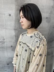 30代40代大人グレージュボブ☆山之内 - SARA Beauty Sight 志免店掲載