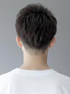 【爽やか好印象】ツーブロックアップバングショートスタイル メ - 理容室 hair studio ARUIM 代官山.恵比寿掲載
