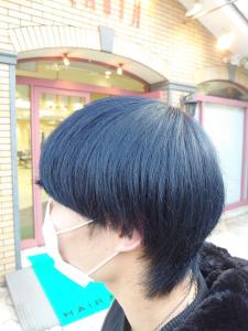 ブルーグレーマッシュ - HAIR & MAKE EARTH 高田馬場店掲載