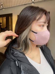 【Luccica】イヤリングカラー × ホワイトシルバー - Luccica hair&spa掲載