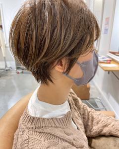 大人ショート×ミルクティーベージュ - トリート ヘアデザイン 津田沼店掲載