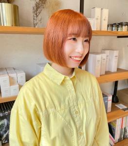ブリーチで作るオレンジカラー - EIGHT fukuoka 福岡天神店掲載