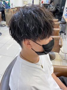 横浜☆ゆるめツイスパ マッシュ 刈り上げ パーマ - Neolive aim 横浜店掲載