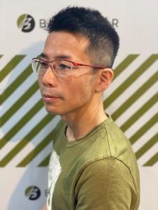 大人カッコいい20代30代40代アップバンクショート - BARBER-BAR 四谷店掲載