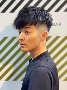 大人カッコいい20代30代40代ツーブロックスタイル - BARBER-BAR 四谷店掲載