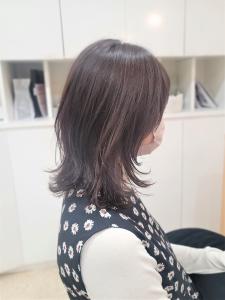 透明感グレージュカラー×レイヤーミディ - e.m.a PREMIUM BEAUTY SALON掲載
