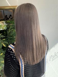 ハイトーンミルクティーグレージュカラー - e.m.a PREMIUM BEAUTY SALON掲載