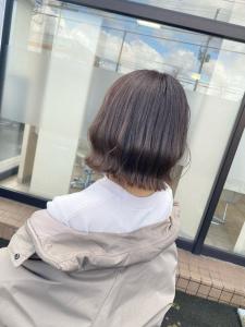 グレージュブラウンカラー - BENI仙台柳生店掲載