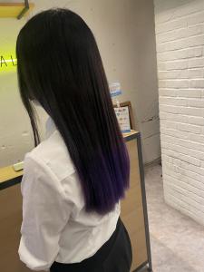 【EIGHT福岡　5月　片山智裕】グラデーションパープル - EIGHT fukuoka 福岡天神店掲載
