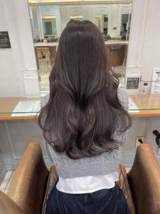 艶髪ラベンダーグレージュ顔周り韓国ヘア【横浜】 - Neolive aim 横浜店掲載