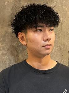 ツーブロック 強め 束感 ツイストパーマ マッシュ - MEN'S SALON alfRed 瑞穂店掲載