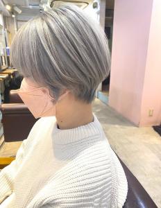 《kitin吉祥寺》丸みショート　ホワイトカラー - kitin 吉祥寺掲載
