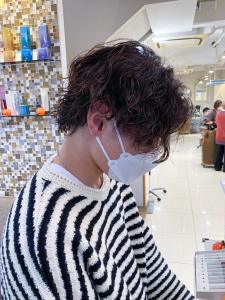 横浜☆ツイスパ 波巻き ツーブロック マッシュ - Neolive aim 横浜店掲載