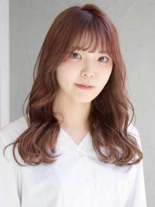 カジュアルくびれウェーブ×ピンクブラウン - beauty:beast 中目黒店掲載