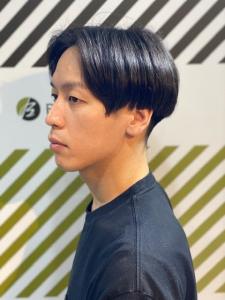 大人カッコいい20代30代40グラボブスタイル - BARBER-BAR 四谷店掲載