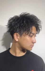 ツイストスパイラル　メンズ流行ヘア　アップバング - ドルクス日本橋掲載