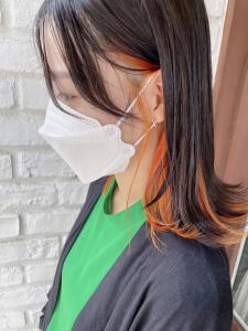 オレンジインナーカラー - Oggi 西新店掲載