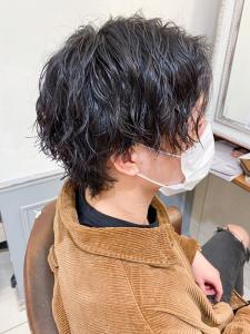 横浜☆メンズウルフ ツイスパ センターパート - Neolive aim 横浜店掲載
