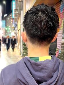 ツーブロックワイルドメンズベリーショート - ヒロ銀座ヘアーサロン 麻布乃木坂 六本木駅前店掲載