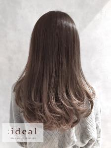 20代30代40代☆ロングレイヤー、ダークブラウン - :ideal 本町本店掲載