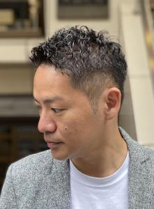 イケオジ　アイロンパーマ　強め　ビジネスショート - ドルクス日本橋掲載