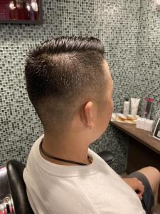 メンズフェード震災刈り - @110 BARBER SHOP 長浜店掲載